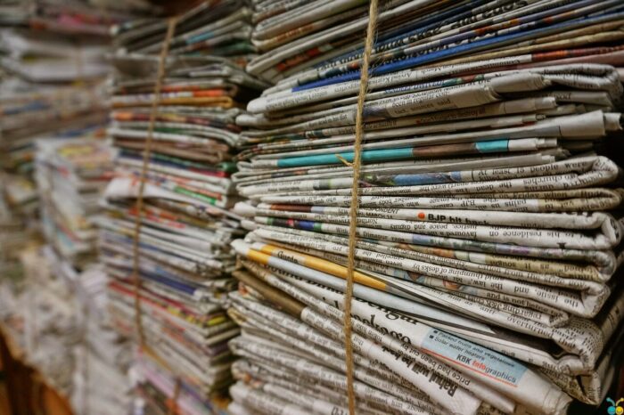 Old news paper