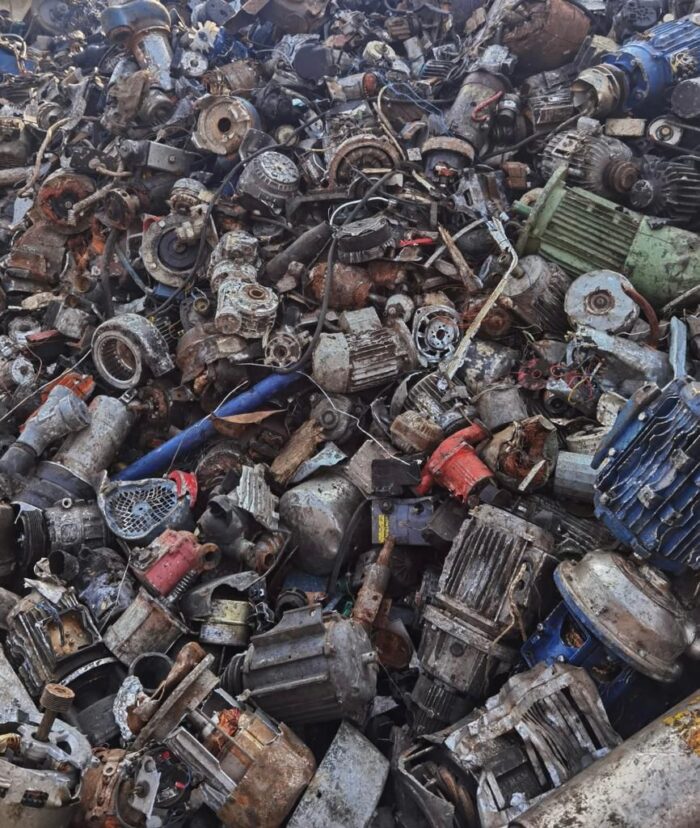 Electric motor scrap